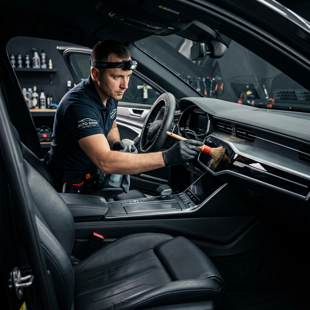 Vệ Sinh Nội Thất - Audi Q7